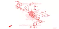 FILTRE A AIR   SOUPAPE D'AIR pour Honda CBF 125 de 2012