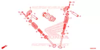 ARBRE A CAMES   SOUPAPE pour Honda CBF 160 UNICORN de 2016