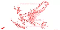 CADRE pour Honda CBF 160 UNICORN de 2016