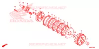 EMBRAYAGE pour Honda CBF 160 UNICORN de 2016