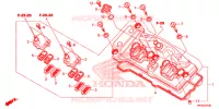 COUVRE CULASSE pour Honda CBR 1000 ABS WHITE de 2016