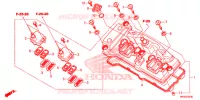 COUVRE CULASSE pour Honda CBR 1000 RR ABS REPSOL de 2016