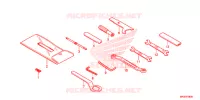 OUTIL pour Honda CBR 1000 WHITE de 2016