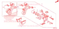 ETRIER DE FREIN ARRIERE pour Honda CBR 1000 WHITE de 2016