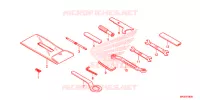 OUTIL pour Honda CBR 1000 WHITE de 2016