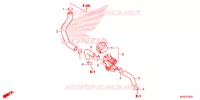 VALVE DE COMMANDE D'INJECTION D'AIR pour Honda CBR 1000 WHITE de 2016