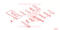 OUTIL pour Honda CBR 1000 RR SP ABS TRICOLOR de 2016