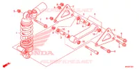AMORTISSEUR ARRIERE (CBR1000S/SA) pour Honda CBR 1000 SP REPSOL de 2016