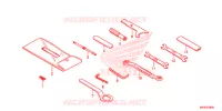 OUTIL pour Honda CBR 1000 RR SP TRICOLOUR de 2016