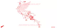 VALVE DE COMMANDE D'INJECTION D'AIR pour Honda CBR 1000 RR SP TRICOLOUR de 2016