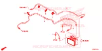 DURITE DE FREIN ARRIERE pour Honda CBR 250 R ABS de 2016