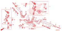 GUIDON   TE DE FOURCHE pour Honda CBR 250 R ABS de 2016