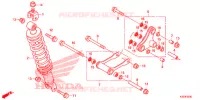AMORTISSEUR ARRIERE pour Honda CBR 250 R REPSOL de 2016