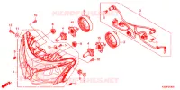PHARE pour Honda CBR 250 R REPSOL de 2016