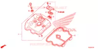 COUVRE CULASSE pour Honda CBR 250 R de 2016