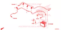 DURITE DE FREIN ARRIERE pour Honda CBR 300 ABS de 2016