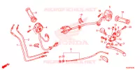 LEVIER DE GUIDON   CABLE   COMMODO pour Honda CBR 300 ABS de 2016