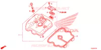COUVRE CULASSE pour Honda CBR 300 ABS de 2016