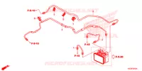 DURITE DE FREIN ARRIERE pour Honda CBR 300 ABS de 2016