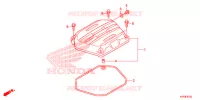 COUVRE CULASSE pour Honda CB1 125 de 2015