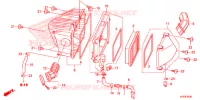 FILTRE A AIR pour Honda CB1 125 de 2015