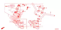 GUIDON   TE DE FOURCHE pour Honda CB1 125 de 2015