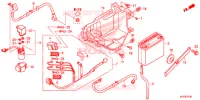 BATTERIE pour Honda CB1 125 de 2014