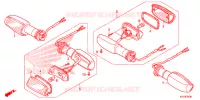 CLIGNOTANT pour Honda CB1 125 de 2014