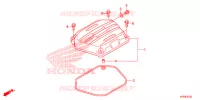 COUVRE CULASSE pour Honda CB1 125 de 2014