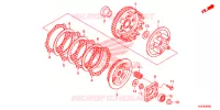 EMBRAYAGE pour Honda CB1 125 de 2014