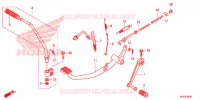 PEDALE   KICK pour Honda CB1 125 de 2014