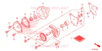POMPE A HUILE pour Honda CB1 125 de 2014