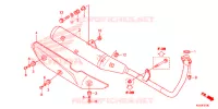 SILENCIEUX D'ECHAPPEMENT pour Honda CB1 125 de 2014