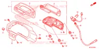 COMPTEUR pour Honda NX4 FALCON 400 Fi de 2015