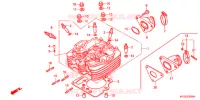 CULASSE pour Honda NX4 FALCON 400 Fi de 2015