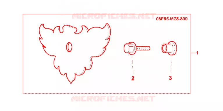 LOGO COUVERCLE DE FILTRE A AIR Honda MOTO 600 SHADOW 1999  VT600CX
