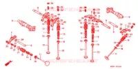 ARBRE A CAMES   SOUPAPE pour Honda VT SHADOW 600 de 1999