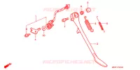 BEQUILLE (1) pour Honda VT SHADOW 600 de 1999