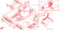 BRAS OSCILLANT pour Honda VT SHADOW 600 de 1999