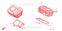 CYLINDRE pour Honda VT SHADOW 600 de 1999
