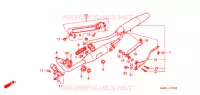 SILENCIEUX D'ECHAPPEMENT pour Honda VT SHADOW 600 de 1999