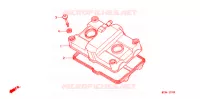 COUVRE CULASSE pour Honda CB 500 de 1997
