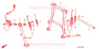 BEQUILLE pour Honda CB 500 de 1997