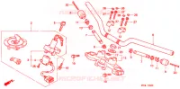 GUIDON   TE DE FOURCHE (1) pour Honda CB 500 de 1997