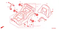 SELLE pour Honda GL 1800 GOLD WING ABS NAVI AIRBAG de 2016