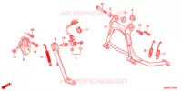 BEQUILLE pour Honda GL 1800 GOLD WING BASE de 2016