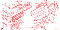 COUVRE CULASSE pour Honda GL 1800 GOLD WING BASE de 2016