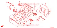 SELLE pour Honda GL 1800 GOLD WING BASE de 2016