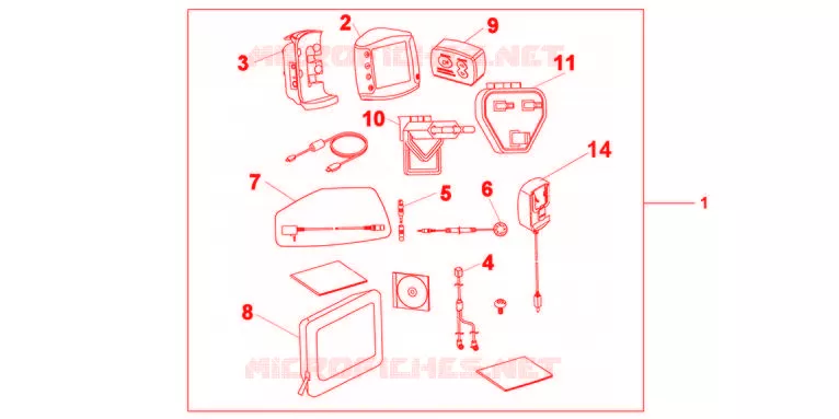SUPPORT GPS Honda SCOOTER 400 SILVERWING 2012  FJS400A9