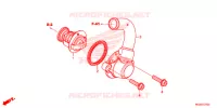 THERMOSTAT pour Honda CB 500 F ABS WHITE de 2014